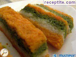 Terrine in three colors Terrine in three colors
