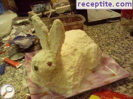 Layered cake Bunny Layered cake Bunny
