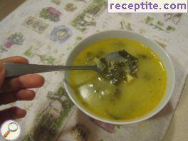 Soup leaf radish Soup leaf radish