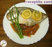 Oil fish in the oven Oil fish in the oven