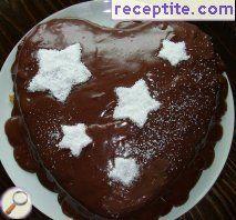 Chocolate and coconut cake