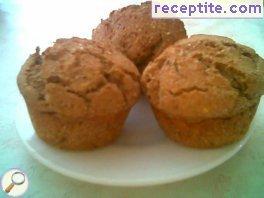 Muffins with wheat bran