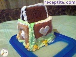 Fleshy layered cake Fleshy layered cake