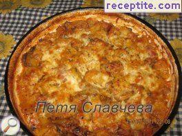 Potatoes with mushrooms and karnacheta Potatoes with mushrooms and karnacheta