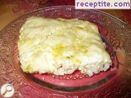 Rice with feta cheese oven