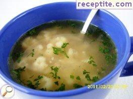 Cauliflower soup - II type