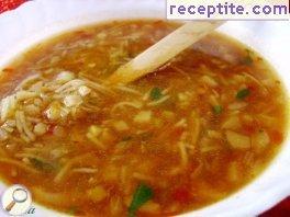 Soup of mushrooms - I type Soup of mushrooms - I type
