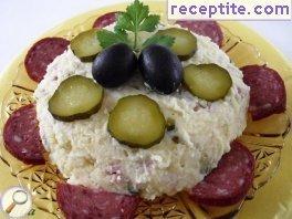 Option entree with potatoes Option entree with potatoes