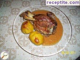 Pork shank with potatoes Codillo