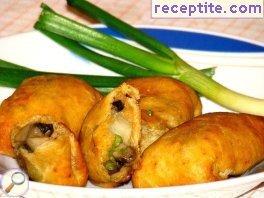 Vegan merudieni buns with vegetables Vegan merudieni buns with vegetables