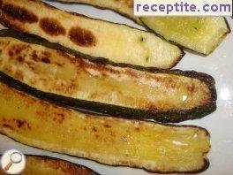 Simple roasted zucchini
