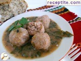 Stew with meatballs