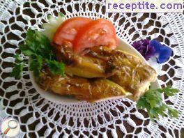 Karnacheta with peppers stuffed with feta cheese oven Karnacheta with peppers stuffed with feta cheese oven