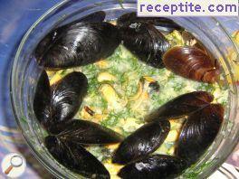 Salad of mussels