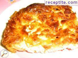 Banitsa with renneted milk Banitsa with renneted milk