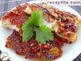 Fast fish with tomato