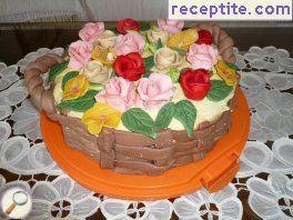 Layered cake basket