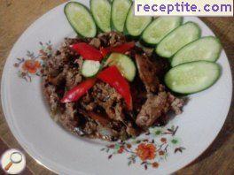 Chicken livers in halogen oven