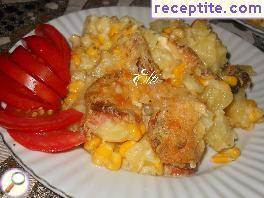 Potatoes for appetizer by Nelly Potatoes for appetizer by Nelly