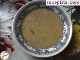 Cream of cauliflower soup