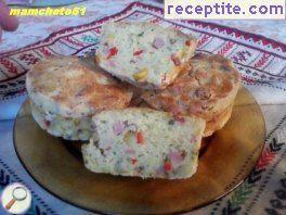 Spicy Corn sponge cakecheta