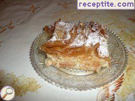 Milk banitsa ready peel