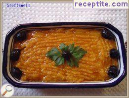 Tirsia - spicy appetizer with pumpkin
