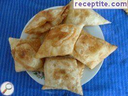Fried banitsi without eggs