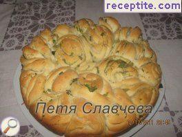 Pita with herbs Pita with herbs