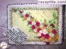 Home layered cake Vesselina