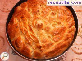 Pita with cheese Pita with cheese