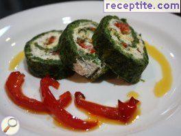 Spinach roll * Zoe *