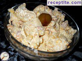 Pasta salad with mayonnaise Pasta salad with mayonnaise