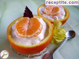 Oranges cream