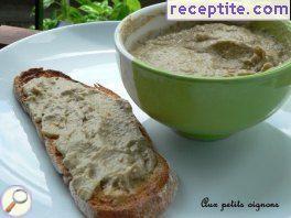 Smoked eggplant puree