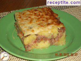 Moussaka mashed potatoes Moussaka mashed potatoes
