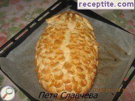 Pita stuffed with Pineapple