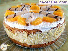 Layered cake * Mandarin paradise *