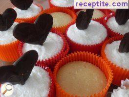 Vanilla sponge with coconut cakecheta