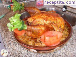 Stuffed chicken for Lent Stuffed chicken for Lent