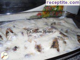 Pork chops with mushroom sauce - II type Pork chops with mushroom sauce - II type
