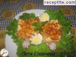 Moussaka of mince and rice Moussaka of mince and rice