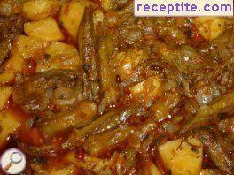 Roasted vegetable dish Roasted vegetable dish