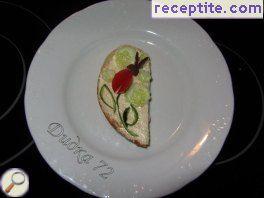 Sandwich * Spring color with ladybug * Sandwich * Spring color with ladybug *