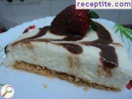 Layered cake with condensed milk Layered cake with condensed milk