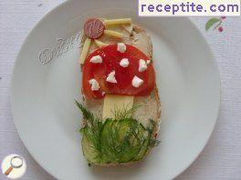 Sandwich * mushroom * Sandwich * mushroom *