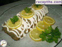 Terrine of eggplants