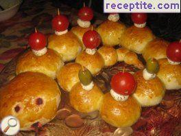 Party bread Snake Party bread Snake