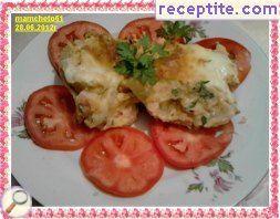 Stuffed potatoes halogen oven