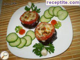 Eggplant medallions